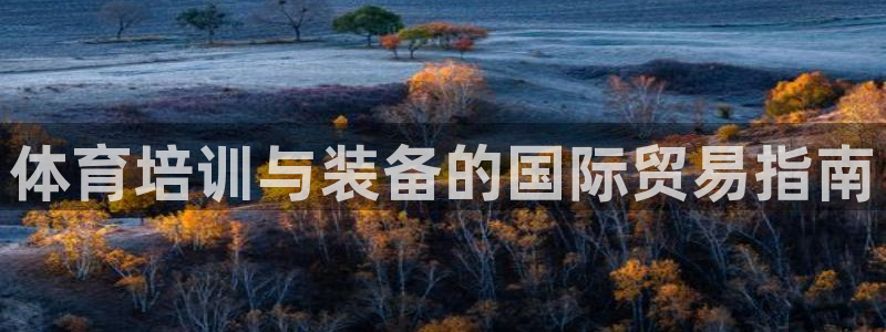 极悦平台官网登录网址是多少：体育培训与装备的国际贸易