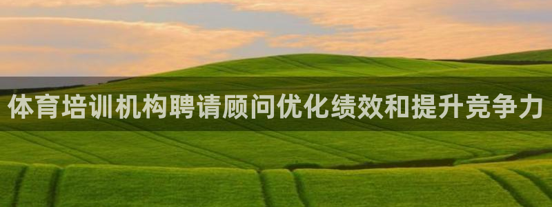 极悦平台注册登录失败：体育培训机构聘请顾问优化绩效和
