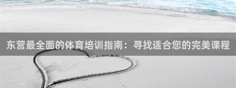 极悦平台代理怎么样啊：东营最全面的体育培训指南：寻找