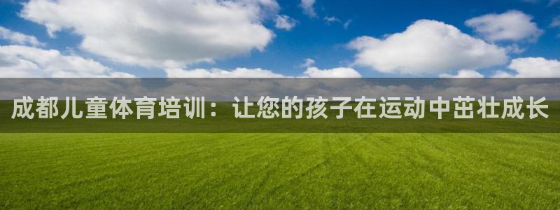 极悦平台注册用户名格式是什么：成都儿童体育培训：让您