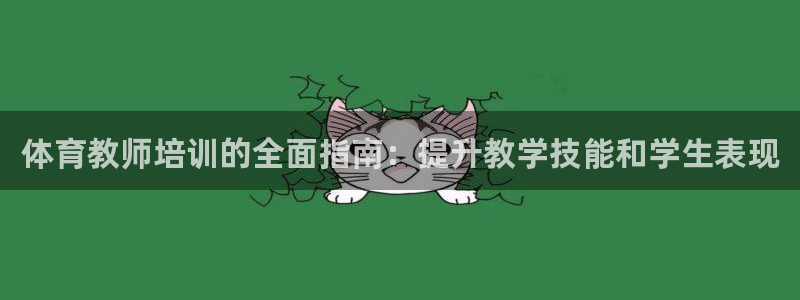 极悦平台代理怎么赚钱的：体育教师培训的全面指南：提升