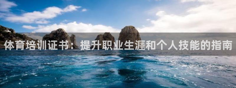 极悦平台官网入口网址：体育培训证书：提升职业生涯和个