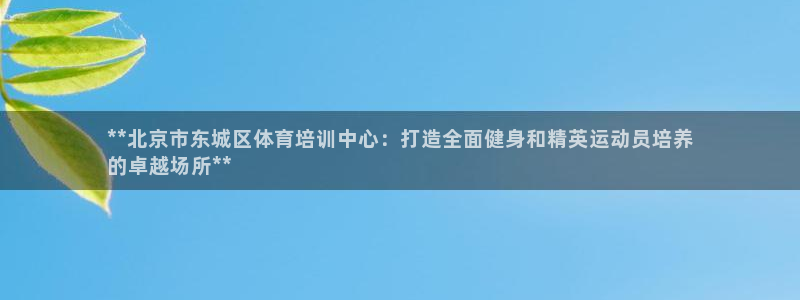 极悦平台注册用户名生成器是什么：**北京市东城区体育